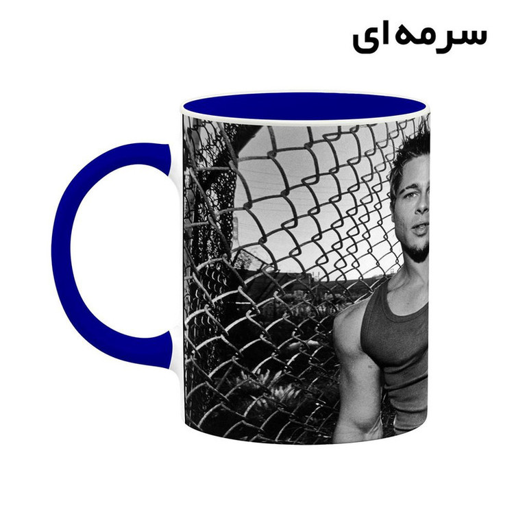 فاکس شاپ ماگ کاکتی طرح برد پیت Brad Pitt مدل mgh25297