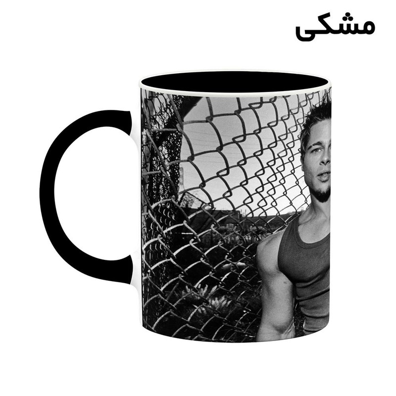 فاکس شاپ ماگ کاکتی طرح برد پیت Brad Pitt مدل mgh25297