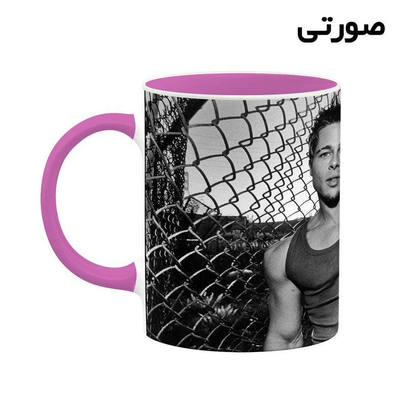 فاکس شاپ ماگ کاکتی طرح برد پیت Brad Pitt مدل mgh25297