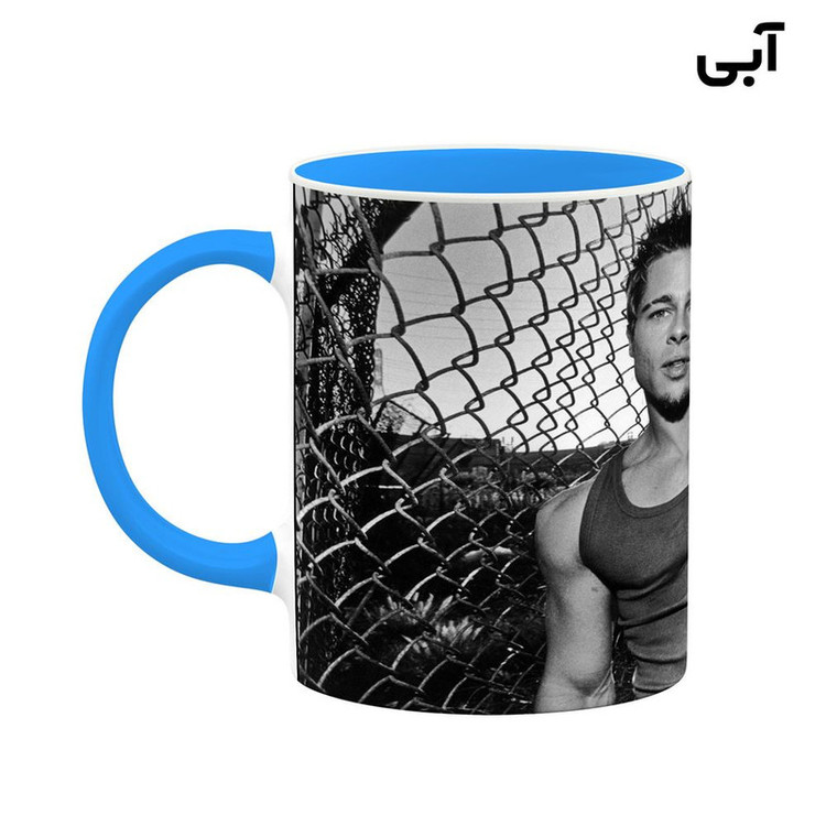 فاکس شاپ ماگ کاکتی طرح برد پیت Brad Pitt مدل mgh25297