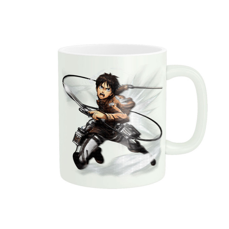 فاکس شاپ ماگ پادآفرین طرح انیمه اتک ان تایتان - نبرد تایتان ها Attack on Titan کد 0008