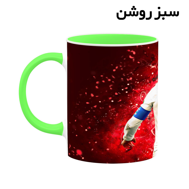 فاکس شاپ ماگ کاکتی طرح Ronaldo رونالدو مدل mgh43207