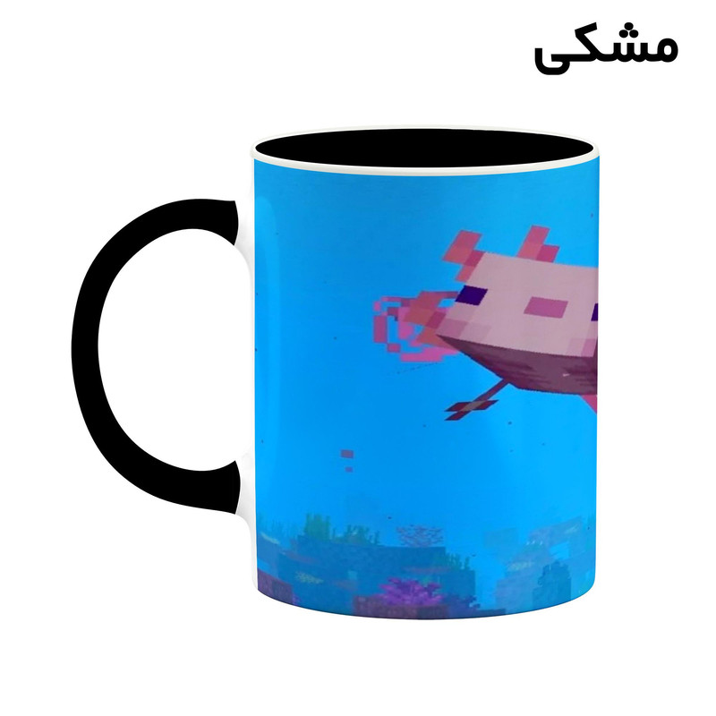 فاکس شاپ ماگ کاکتی طرح ماینکرافت minecraft مدل mgh41056