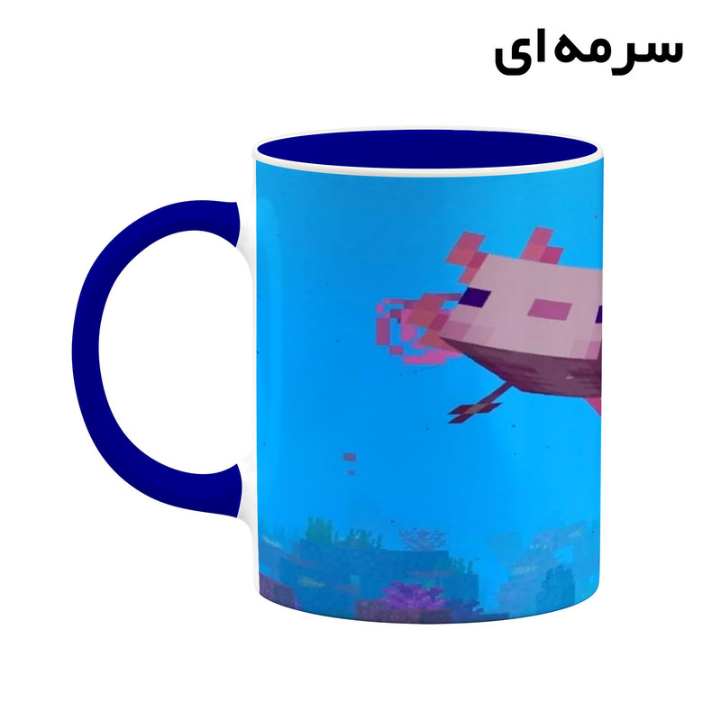 فاکس شاپ ماگ کاکتی طرح ماینکرافت minecraft مدل mgh41056