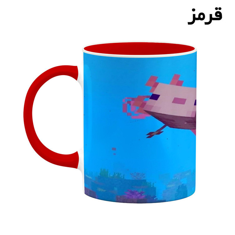 فاکس شاپ ماگ کاکتی طرح ماینکرافت minecraft مدل mgh41056