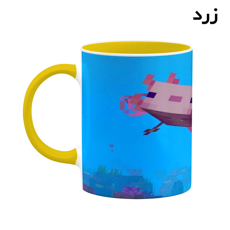 فاکس شاپ ماگ کاکتی طرح ماینکرافت minecraft مدل mgh41056
