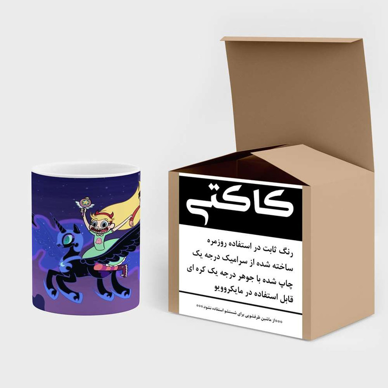 فاکس شاپ ماگ کاکتی مدل کارتون Star Vs. The Forces Of Evil کد mgh23274