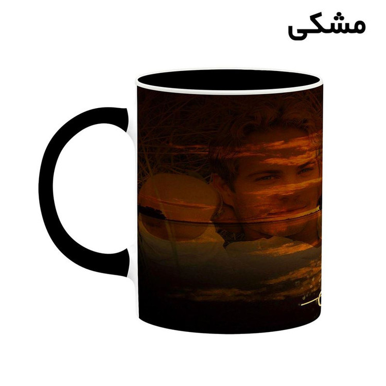 فاکس شاپ ماگ کاکتی طرح پائول واکر Paul Walker مدل mgh27075
