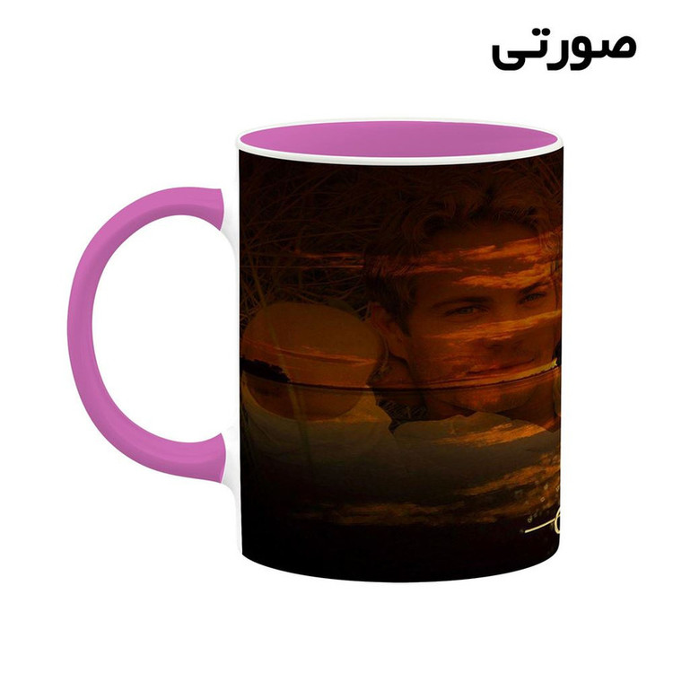 فاکس شاپ ماگ کاکتی طرح پائول واکر Paul Walker مدل mgh27075