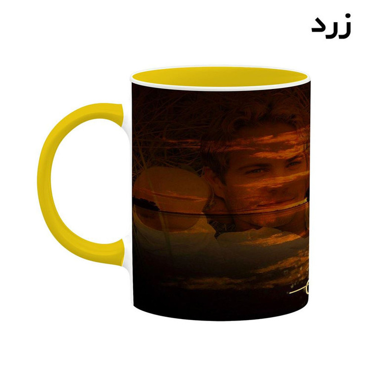 فاکس شاپ ماگ کاکتی طرح پائول واکر Paul Walker مدل mgh27075