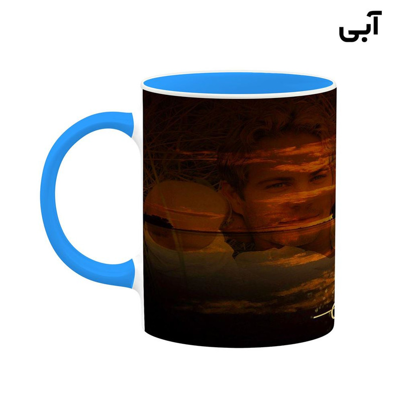 فاکس شاپ ماگ کاکتی طرح پائول واکر Paul Walker مدل mgh27075
