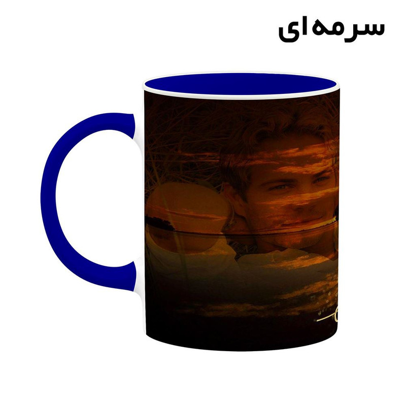 فاکس شاپ ماگ کاکتی طرح پائول واکر Paul Walker مدل mgh27075