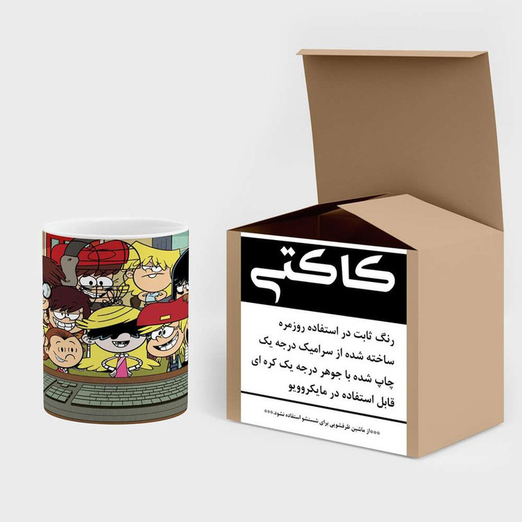 فاکس شاپ ماگ کاکتی مدل کارتون The Loud House کد mgh23433