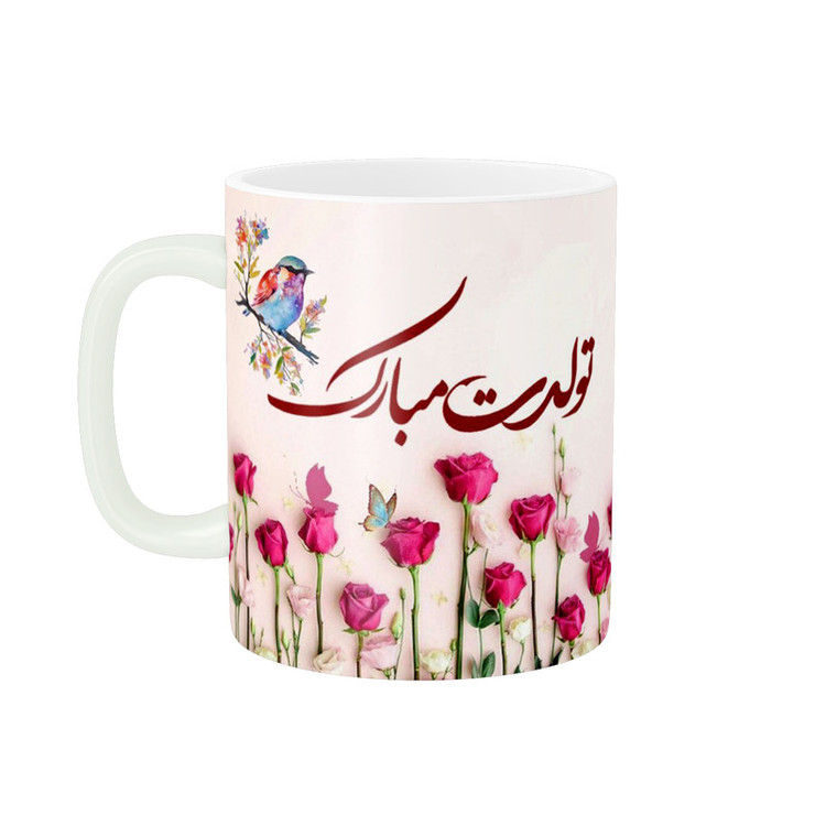 فاکس شاپ ماگ پاد آفرین طرح تولد کد 3103