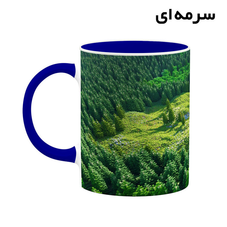 فاکس شاپ ماگ کاکتی طرح ماینکرافت minecraft مدل mgh41083