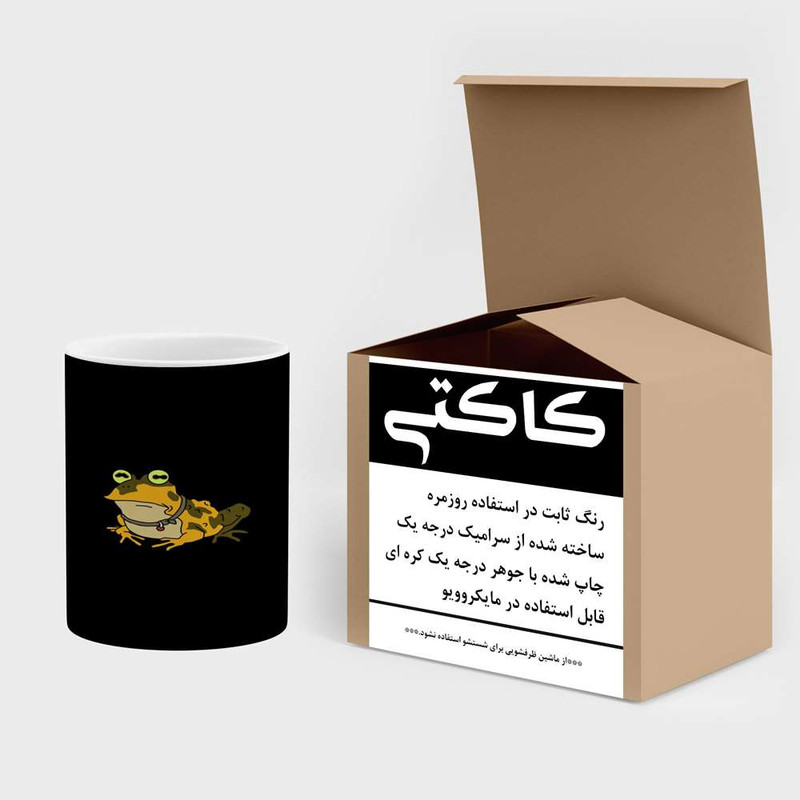 فاکس شاپ ماگ کاکتی مدل نقاشی کارتونی کد mgh18763