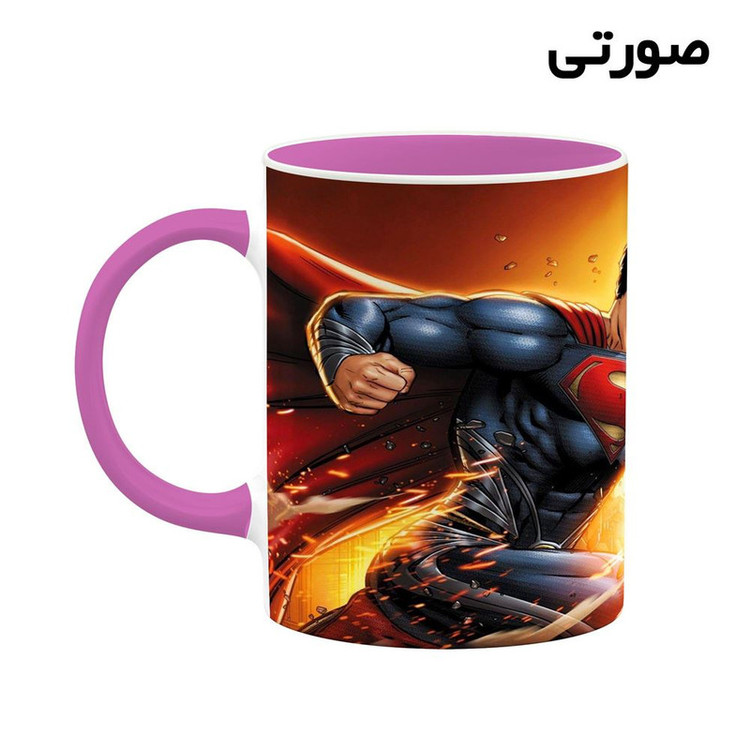 فاکس شاپ ماگ کاکتی مدل سوپرمن Superman کد mgh39985