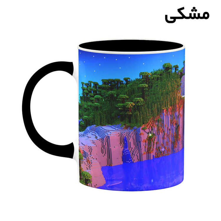 فاکس شاپ ماگ کاکتی طرح ماینکرافت minecraft مدل mgh41331