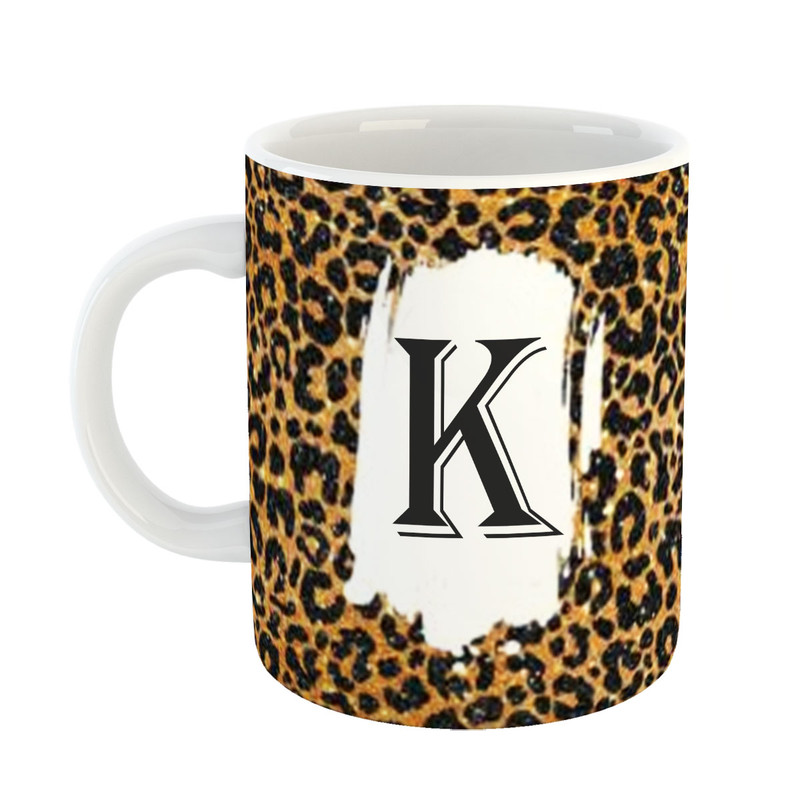 فاکس شاپ ماگ پاد افرین مدل فانتزی طرح حرف K کد 11