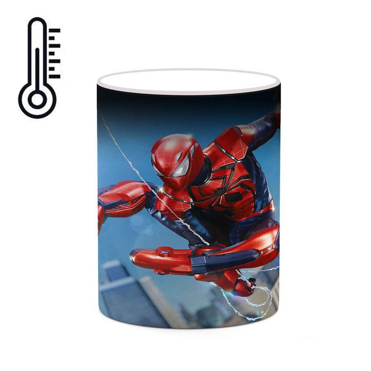 فاکس شاپ ماگ حرارتی کاکتی مدل کارتون Spider Man کد mgh23199