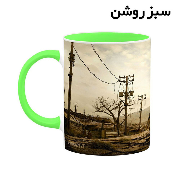 فاکس شاپ ماگ کاکتی مدل بازی Fallout کد mgh28386