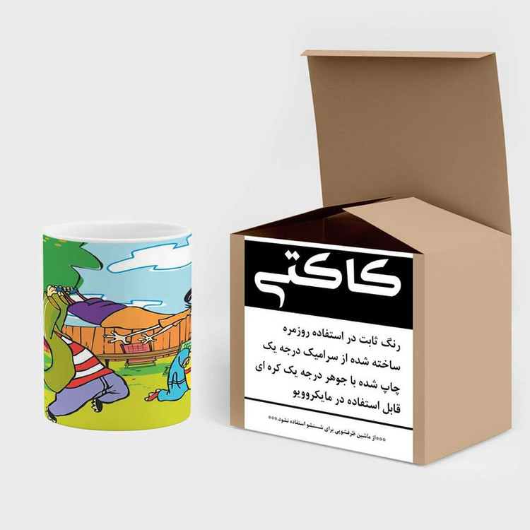 فاکس شاپ ماگ کاکتی مدل کارتون Ed, Edd N Eddy کد mgh22570