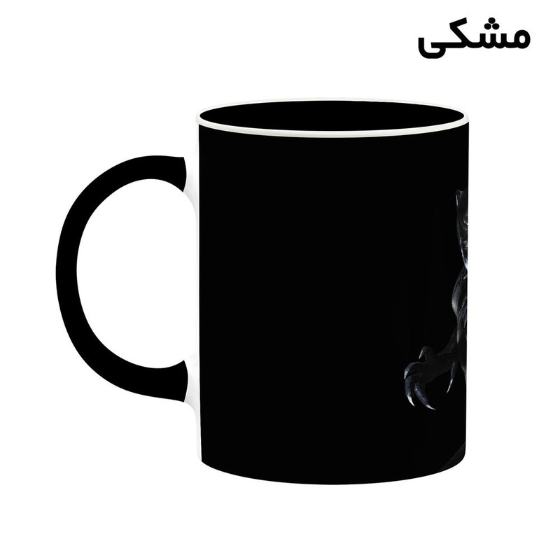 فاکس شاپ ماگ کاکتی مدل بلک پنتر Black Panther Marvel کد mgh38066