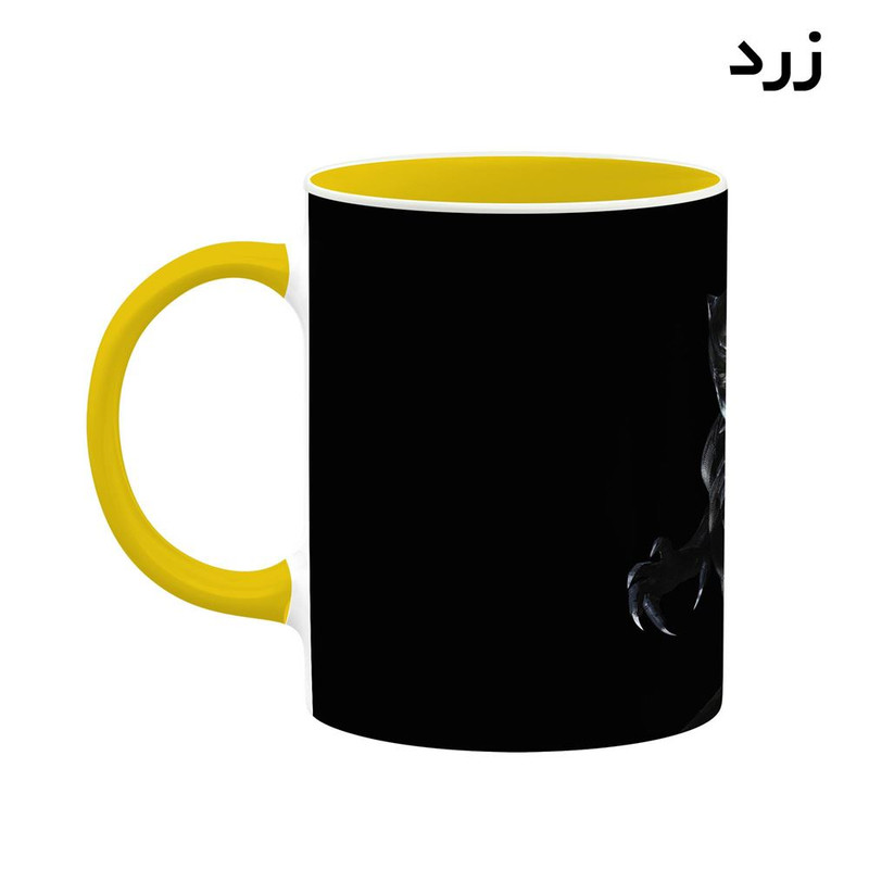 فاکس شاپ ماگ کاکتی مدل بلک پنتر Black Panther Marvel کد mgh38066