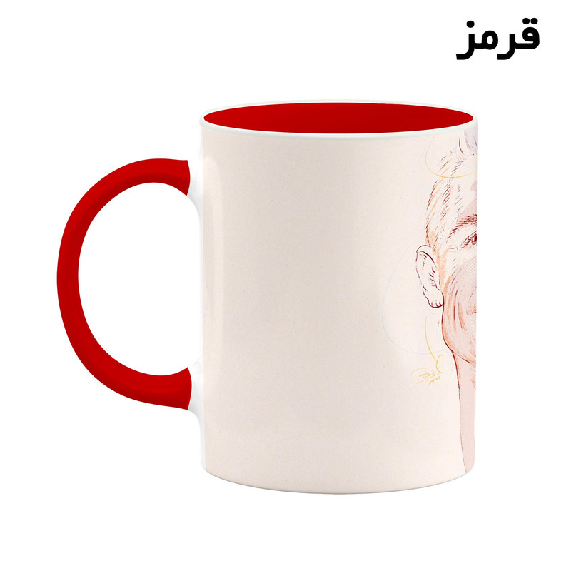 فاکس شاپ ماگ کاکتی طرح Ronaldo رونالدو مدل mgh43026