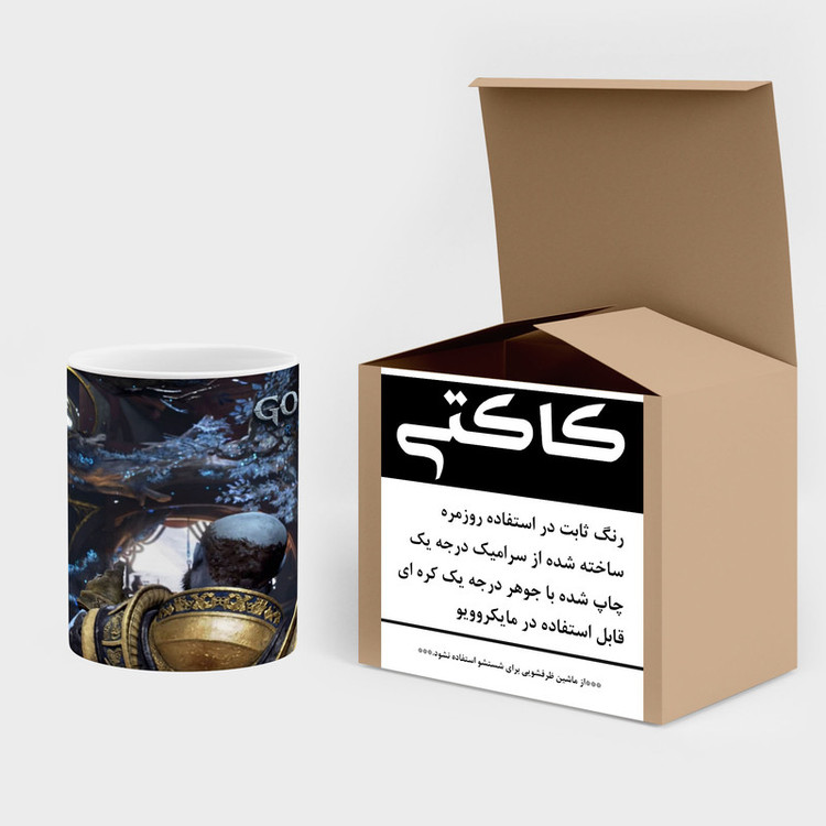 فاکس شاپ ماگ کاکتی طرح گاد آف وار God Of War مدل mgh40495
