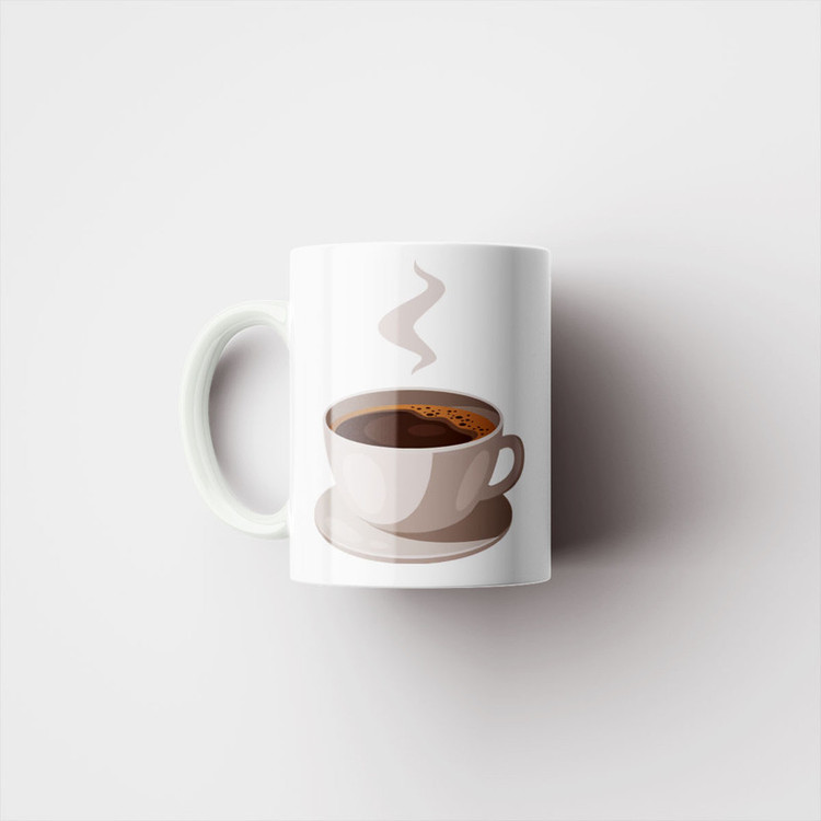 فاکس شاپ ماگ پادآفرین طرح قهوه و کافی Coffee کد 1375