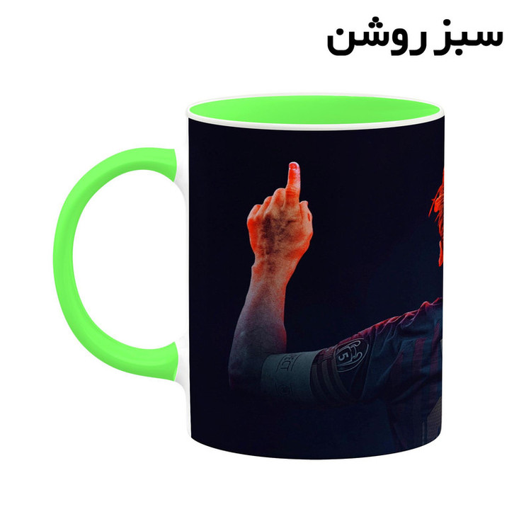 فاکس شاپ ماگ کاکتی طرح Leo Messi لئو مسی مدل mgh42502