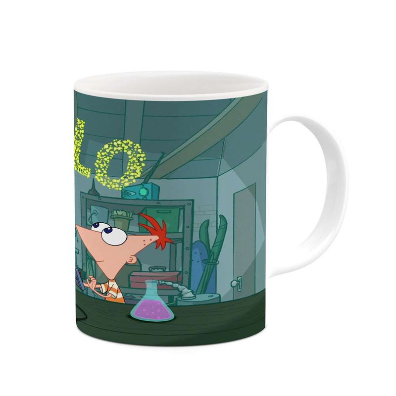 فاکس شاپ ماگ کاکتی مدل کارتون Phineas And Ferb کد mgh22918