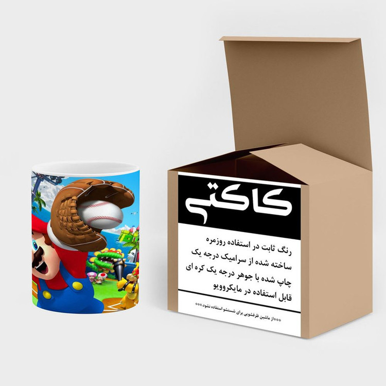 فاکس شاپ ماگ کاکتی مدل بازی سوپر ماریو Super Mario کد mgh30570
