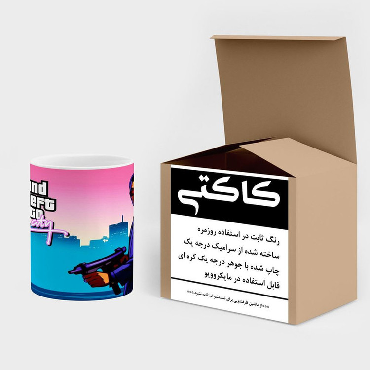 فاکس شاپ ماگ کاکتی مدل بازی Grand Theft Auto Vice City GTA کد mgh28836