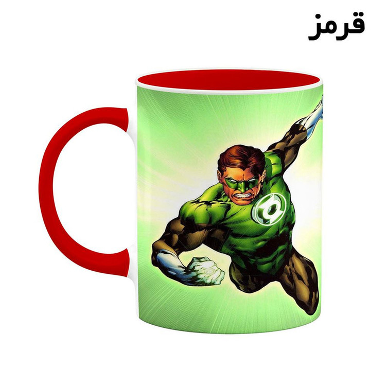 فاکس شاپ ماگ کاکتی مدل گرین لنترن Green Lantern کد mgh38795
