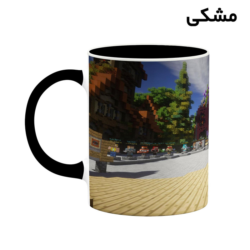 فاکس شاپ ماگ کاکتی طرح ماینکرافت minecraft مدل mgh41133
