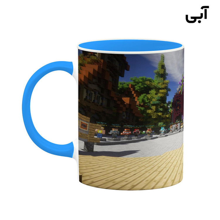 فاکس شاپ ماگ کاکتی طرح ماینکرافت minecraft مدل mgh41133