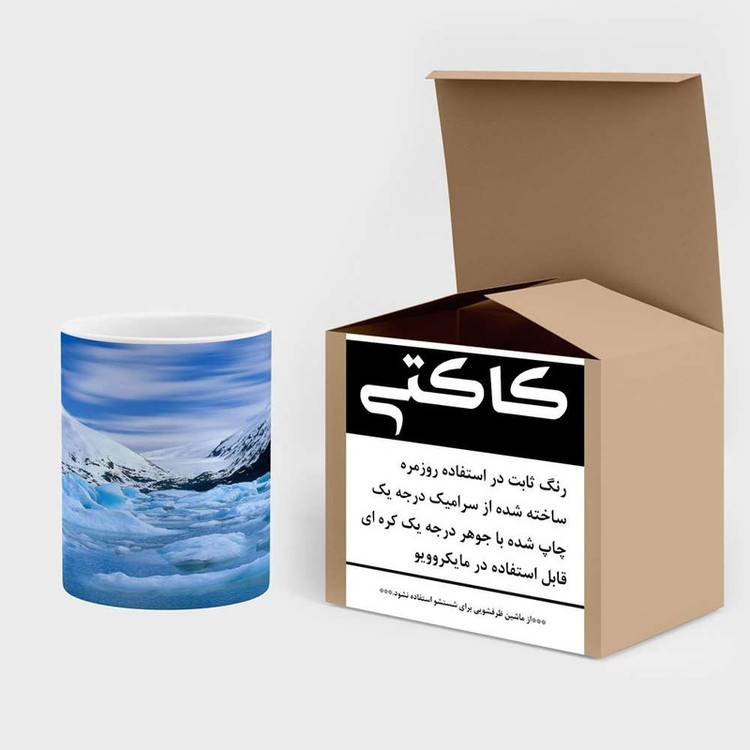فاکس شاپ ماگ کاکتی مدل منظره برفی کد mgh18487