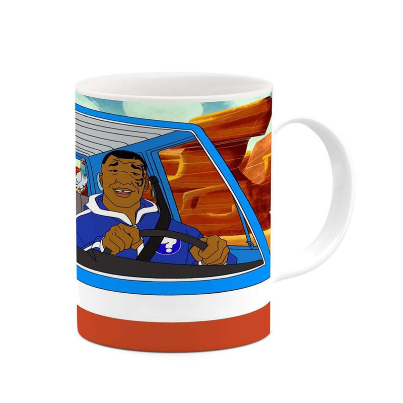 فاکس شاپ ماگ کاکتی مدل کارتون Mike Tyson Mysteries کد mgh22735