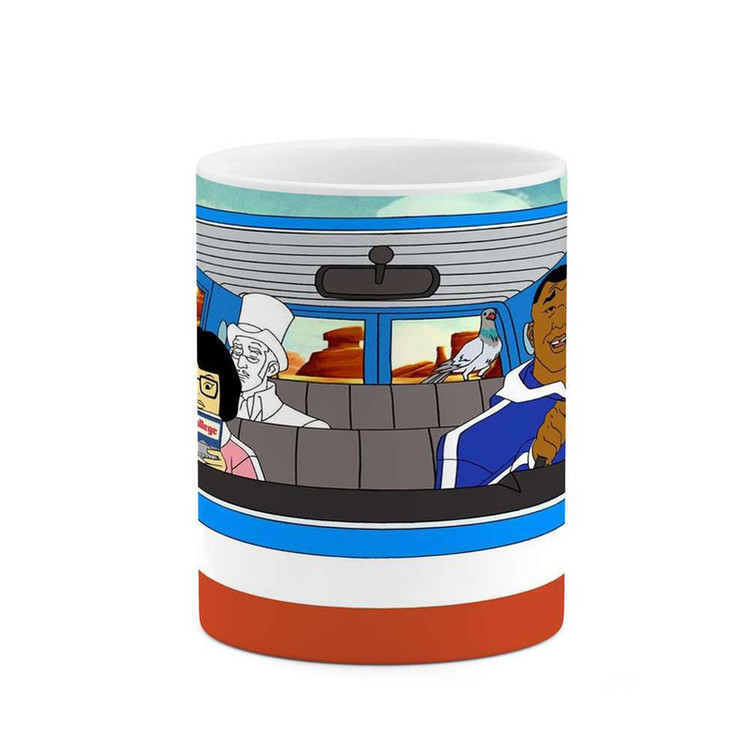 فاکس شاپ ماگ کاکتی مدل کارتون Mike Tyson Mysteries کد mgh22735