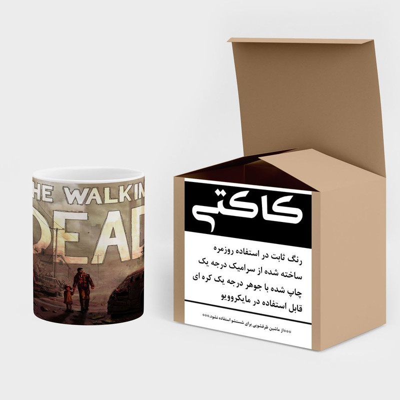 فاکس شاپ ماگ کاکتی مدل بازی واکینگ دد The Walking Dead کد mgh31094