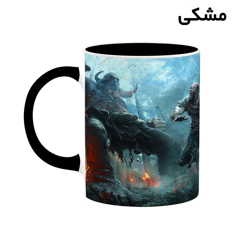 فاکس شاپ ماگ کاکتی طرح گاد آف وار God Of War مدل mgh40734
