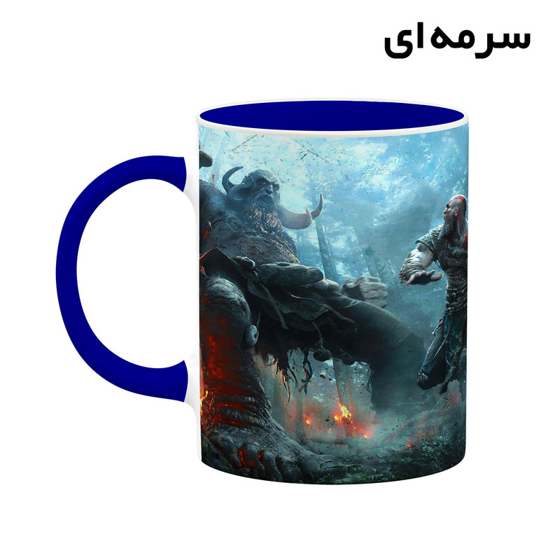 فاکس شاپ ماگ کاکتی طرح گاد آف وار God Of War مدل mgh40734