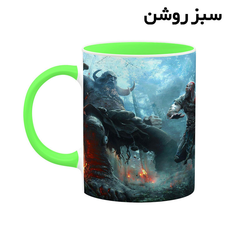 فاکس شاپ ماگ کاکتی طرح گاد آف وار God Of War مدل mgh40734