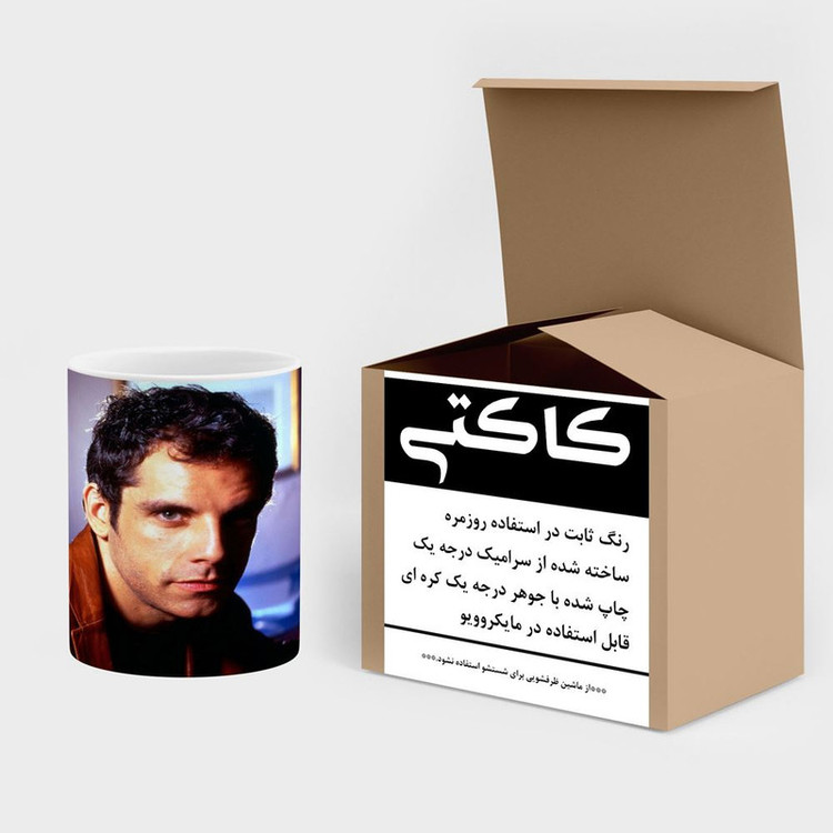 فاکس شاپ ماگ کاکتی طرح Ben Stiller مدل mgh25247