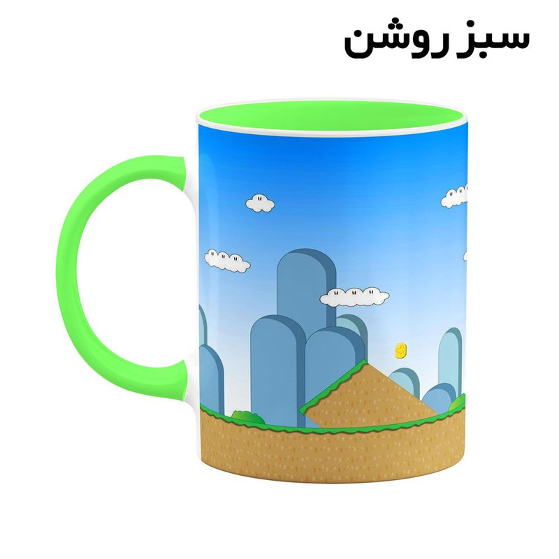 فاکس شاپ ماگ کاکتی مدل بازی سوپر ماریو Super Mario World کد mgh30667