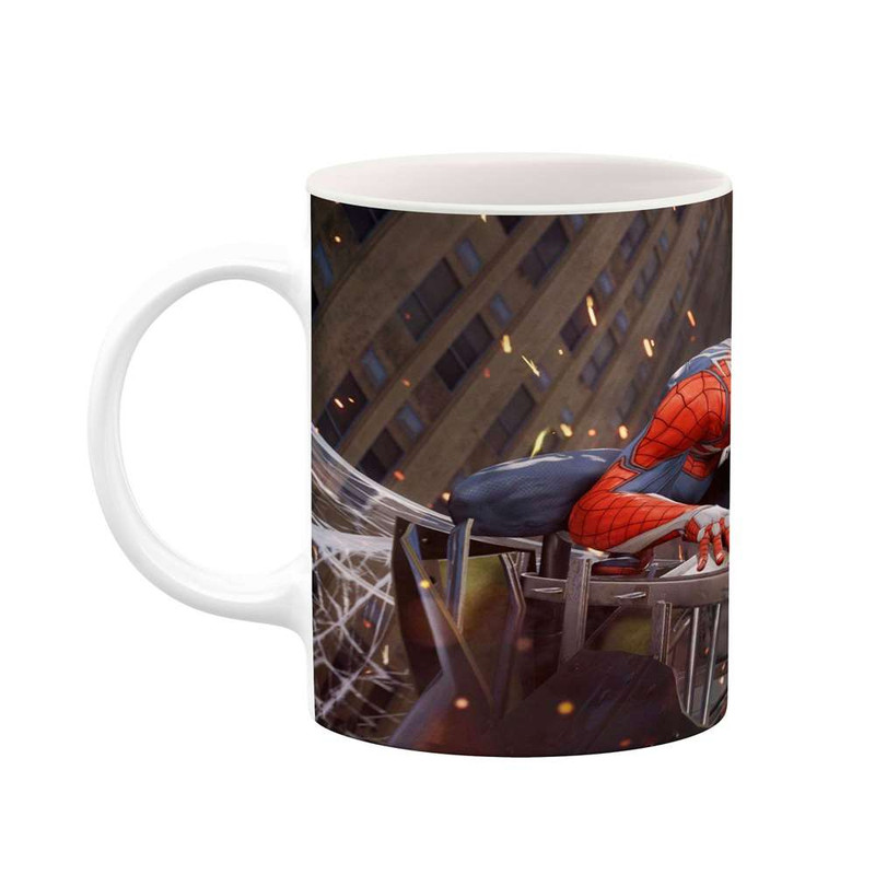 فاکس شاپ ماگ کاکتی مدل کارتون Spider Man کد mgh23192