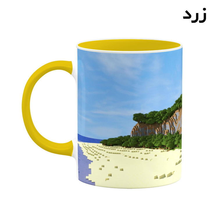 فاکس شاپ ماگ کاکتی طرح ماینکرافت minecraft مدل mgh41596