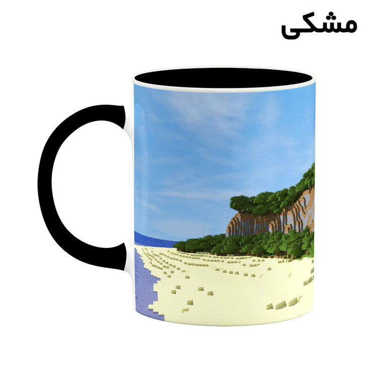فاکس شاپ ماگ کاکتی طرح ماینکرافت minecraft مدل mgh41596